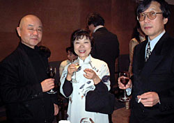 佐藤聰明氏、吉村七重氏