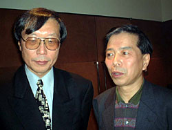 新実徳英氏と井阪 紘